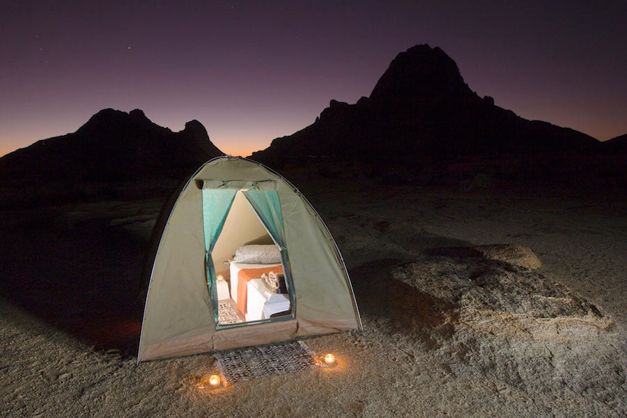 21 Of The Best Camping Blogs to Follow in 2022 1 Glamping Tent At Night