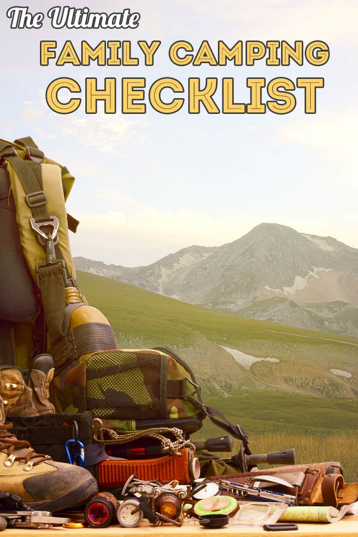 Ultimate Family Camping Checklist