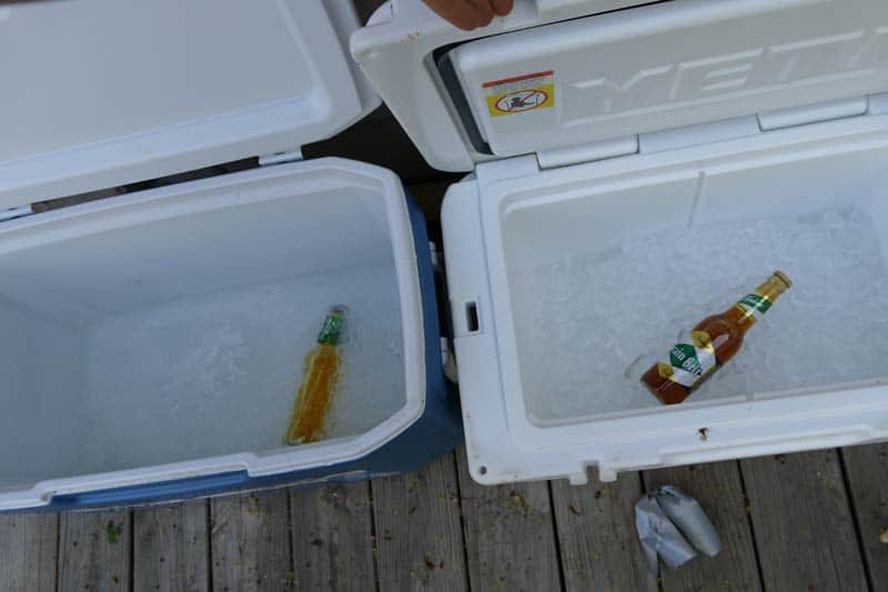 The Coleman Xtreme is starting to fall behind. 