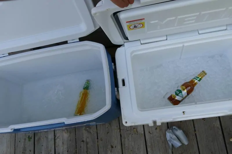 Yeti Cooler vs the Coleman Xtreme Cooler