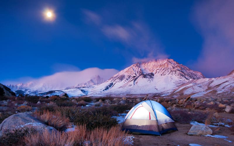 17 Camping Photos That Will Make You Want To Go Camping This Weekend 1 Amazing Blue Sky Camping Photo