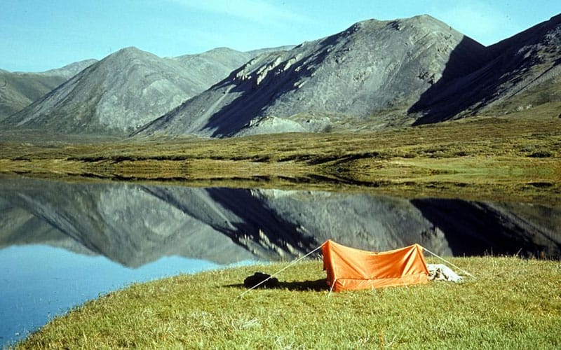 Camping in Brooks Range