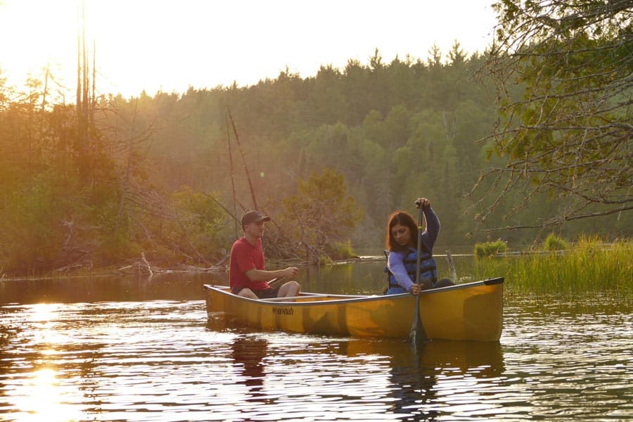 Canoeing In The BWCA