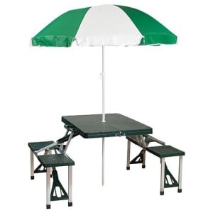 Luxury Camping Gear: 35 Items to Turn Camping into Glamping 23 Picnic Table With Umbrella