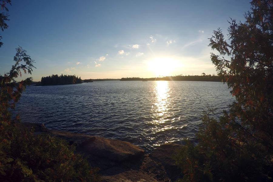 Camping Sunset