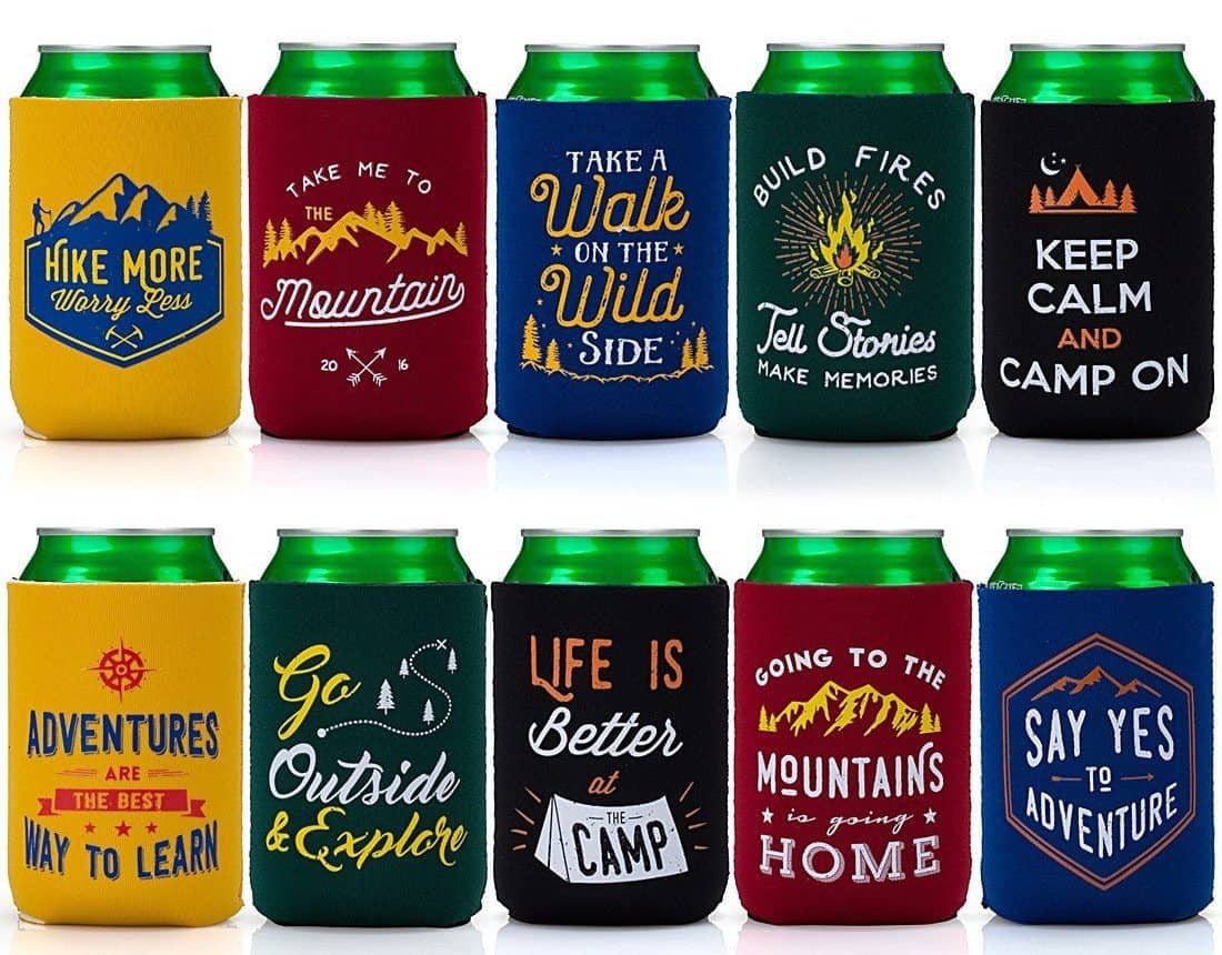 camping koozies Beyond The Tent