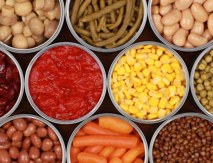 Vegetablesincans Beyond The Tent