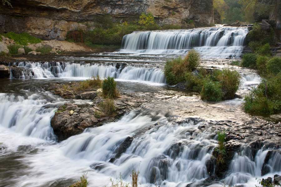 Waterfalls at Willow River State Park