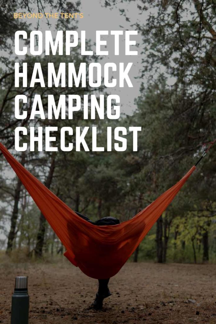 The Complete Hammock Camping Gear Setup and Checklist