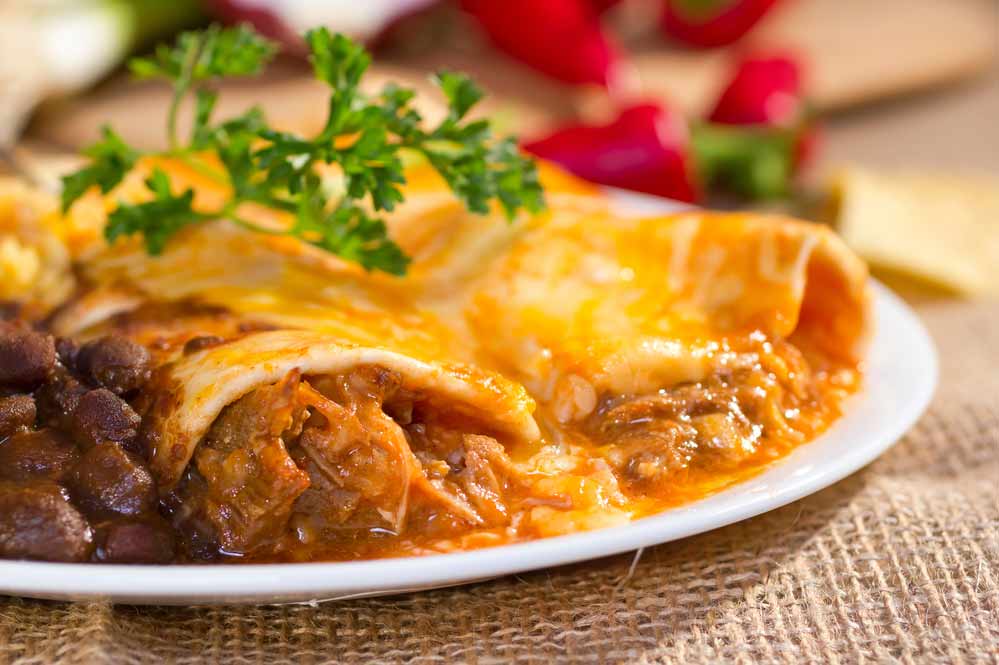 Dutch Oven Enchiladas - Camping Recipe by Fresh Off the Grid