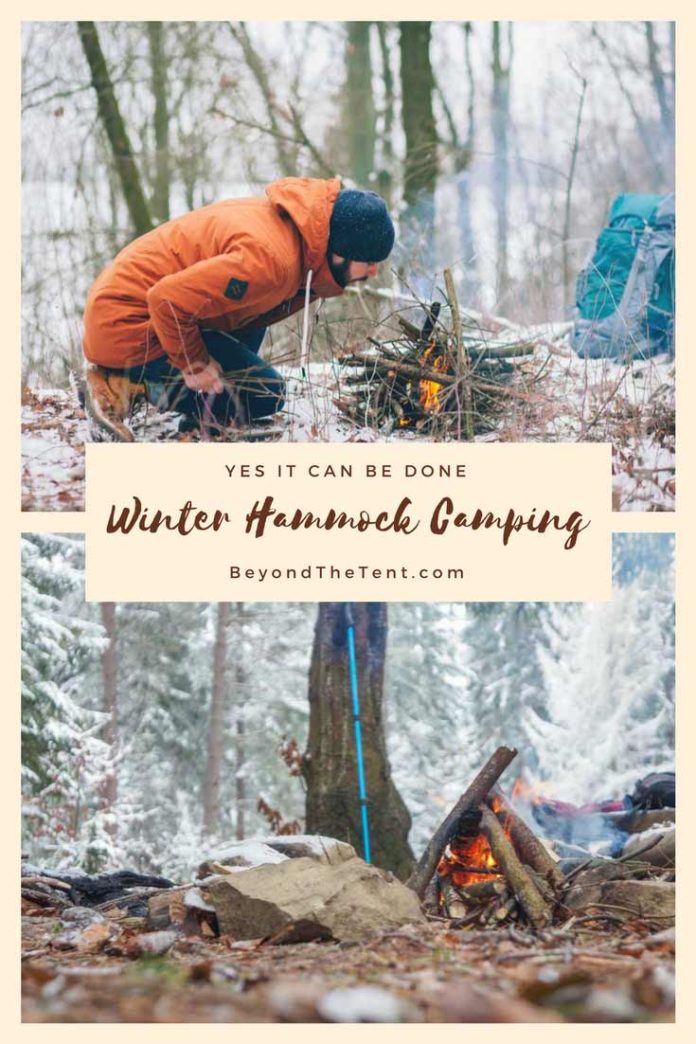Hammock Camping in Winter Beyond The Tent