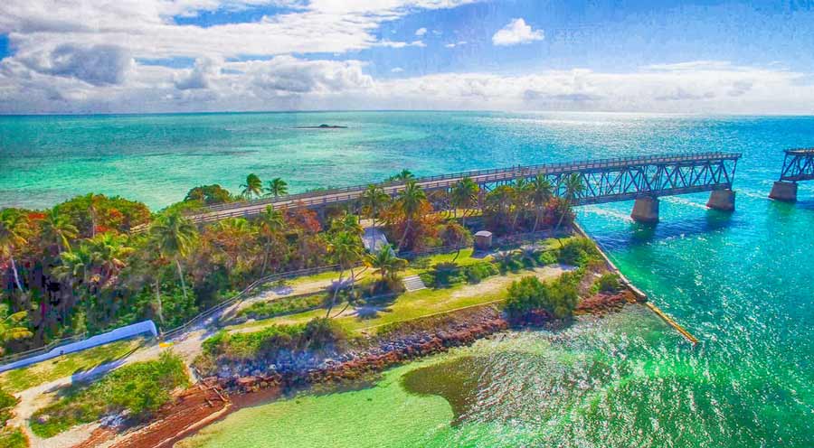 Broken Bridge in Bahia Honda State Park