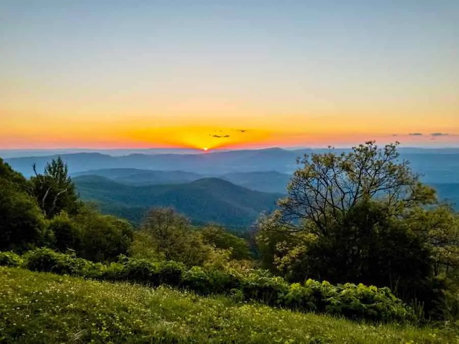40 of the Best Places To Go Camping In Virginia 23 Blue Ridge Appalachian Trail