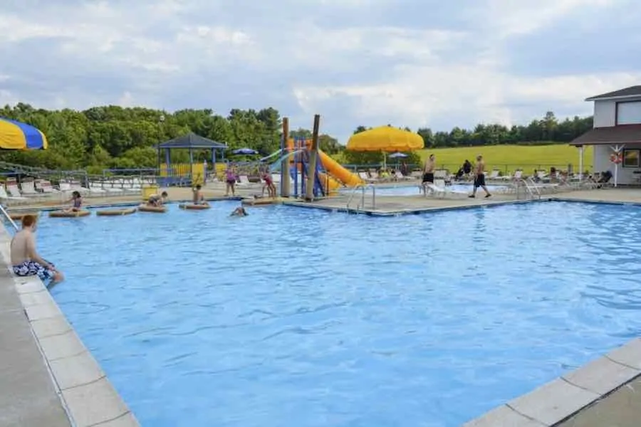 40 of the Best Places To Go Camping In Virginia 34 Swimming Pool at Lake Ridge RV Resort. A Virginia Campground.