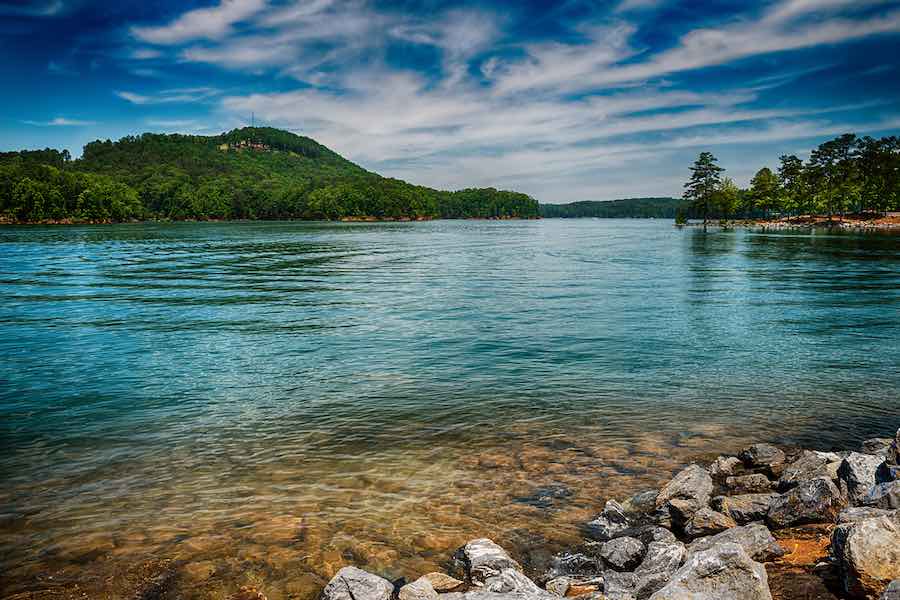 Georgia Campgrounds: Lake Allatoona at Red Top Mountain State Park north of Atlanta