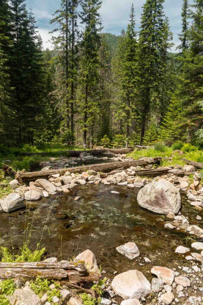 Stanley Natural Hot Springs in Idaho