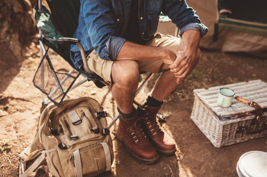 The Best Backpacking Chairs for 2023: Our Top 5 Picks 8 Man Sitting in a Backpacking Chair