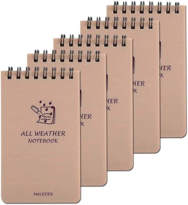 121 of the Best Camping Gifts for Outdoor Lovers in 2021 24 All Weather Notebooks