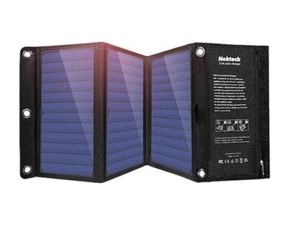 Best Portable Solar Panels for Camping in 2022 13 Nekteck 21W Solar Charger