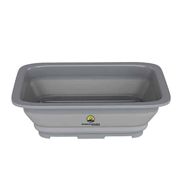 121 of the Best Camping Gifts for Outdoor Lovers in 2021 7 Wakeman Collapsible Dish Tub