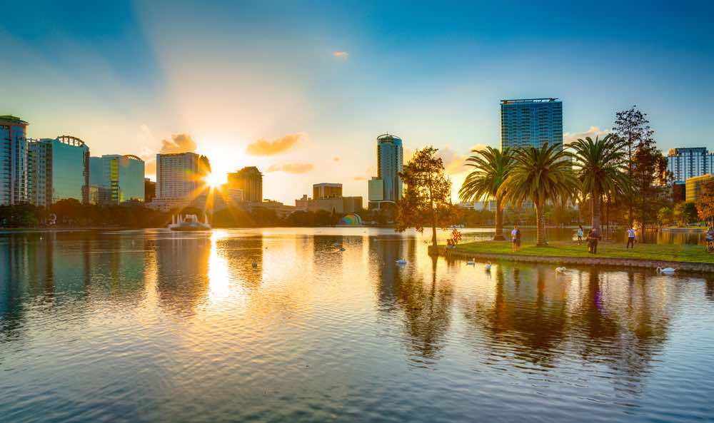 Orlando Florida Skyline