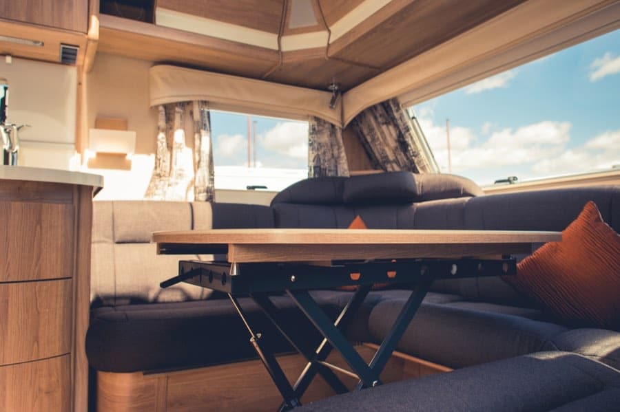 The Best Free Camping in Texas 2 Interior of RV