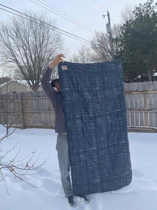 Kelty Bestie Blanket A Warm and Cozy Camp Blanket Review Beyond The