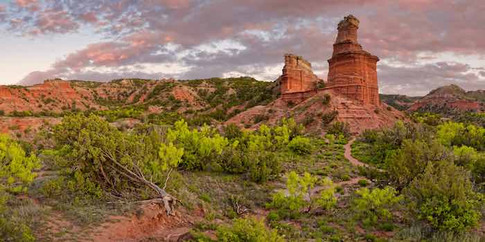  Lighthouse Rock - Palo Duro Canyon State Park - Texas Panhandle