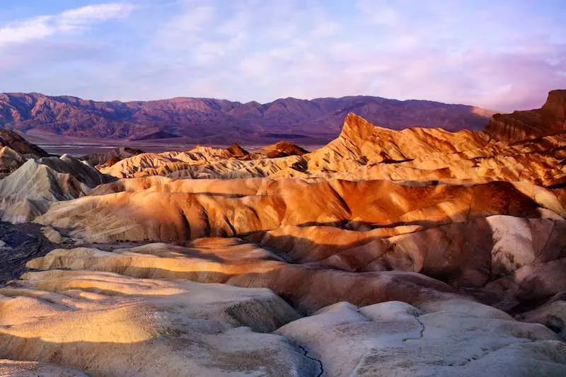The Complete Guide To Death Valley National Park Camping 3 Zabriskie Point, Death Valley National Park, California.