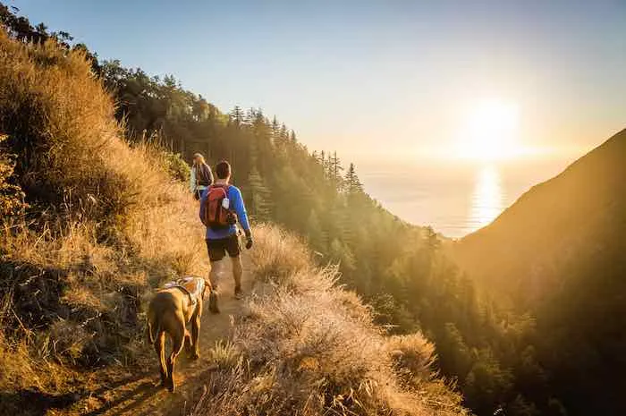 20 Trails for The Best Hiking in California 1 HIking in California during sunset