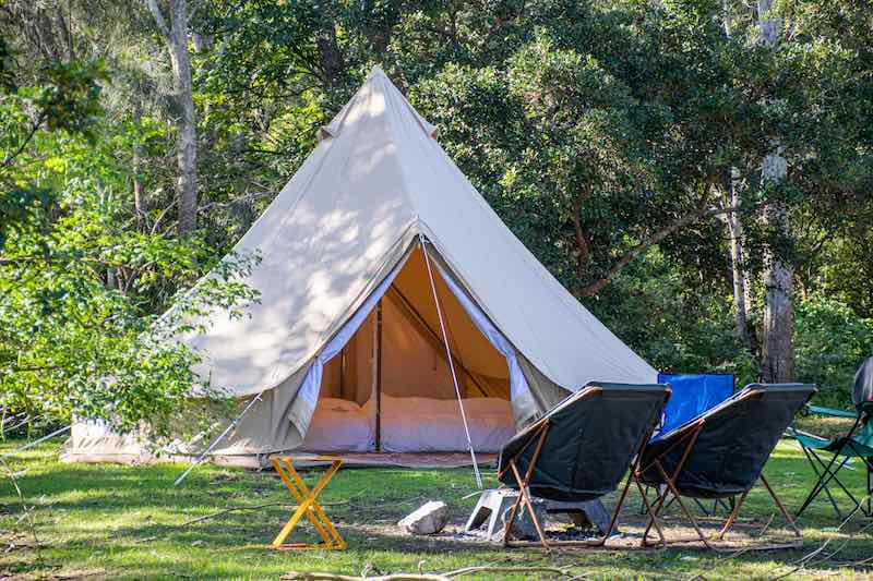 What To Bring Camping - What You Need And Don't Need For A Great Camping Trip 7 glamping tent campground