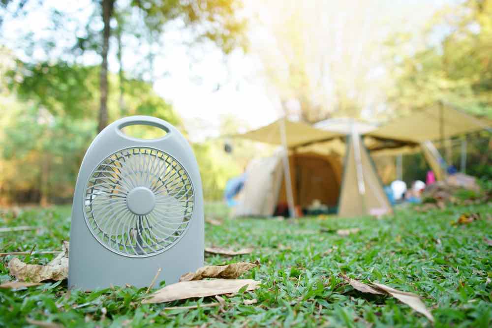 How To Cool A Tent Without Electricity 1 Tent Fan: How to Cool A Tent Without Electricity