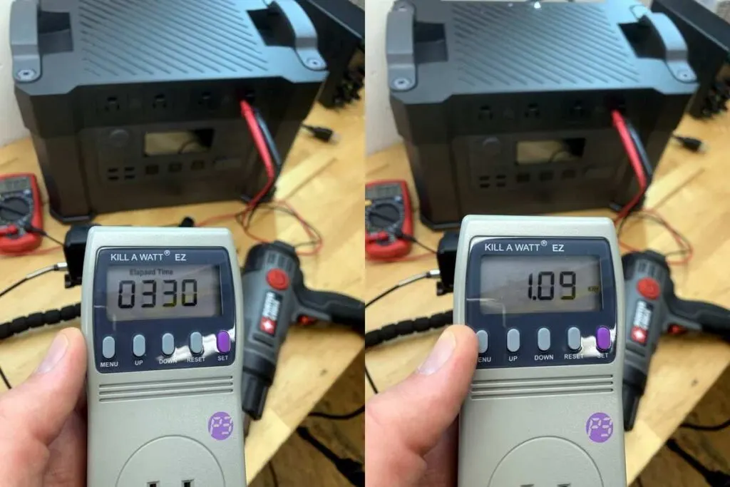 Allpowers S2000 Solar Generator Review: The Budget-Friendly Powerhouse for Your Next Camping Adventure 5 Allpowers S2000 AC discharge capacity test results