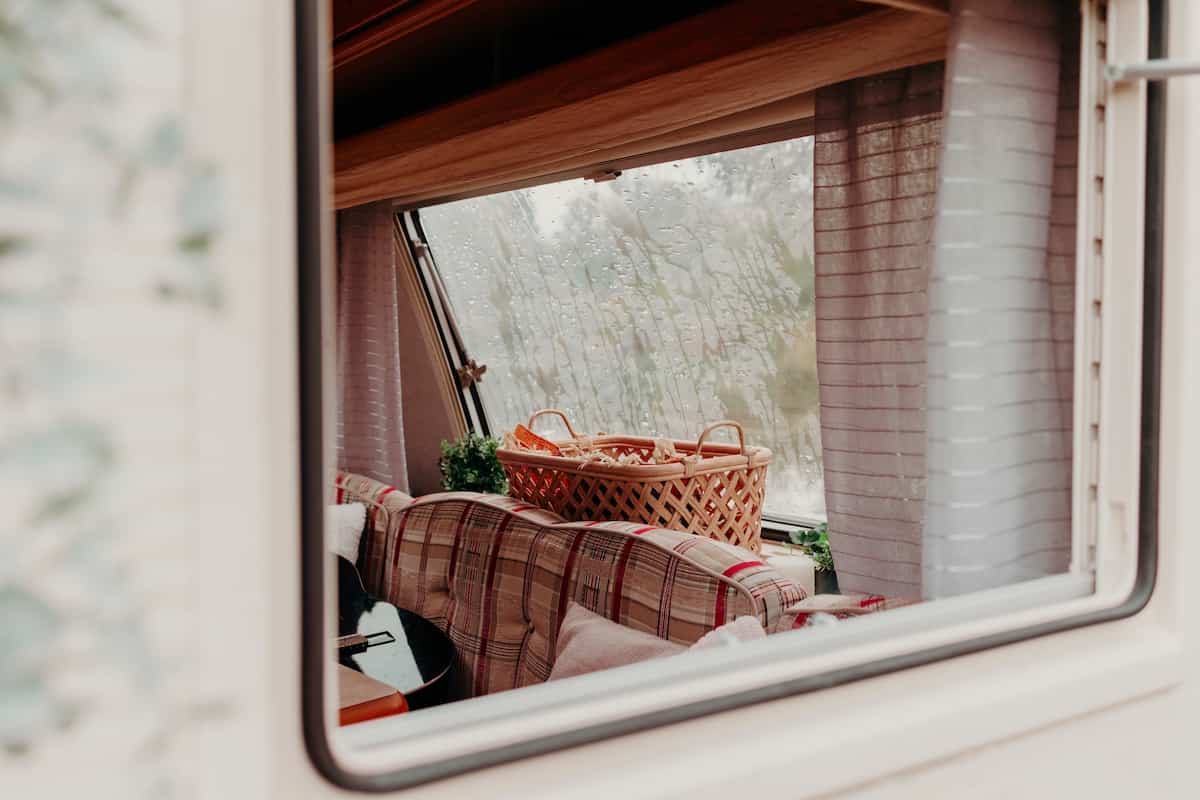 RV Maintenance 101: A Comprehensive Guide to Keeping Your Home on Wheels in Top Shape 7 Closeup of an RV window.