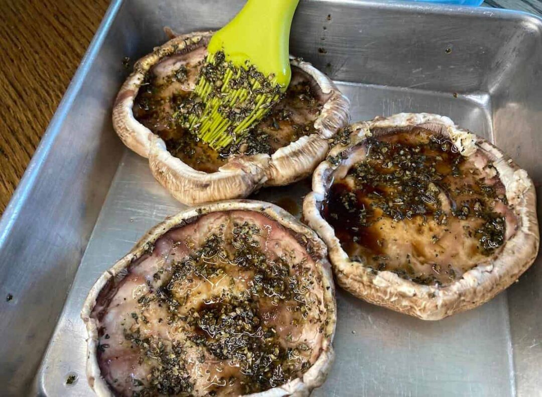 Grilled Portobello Mushroom Burgers A Vegetarian and Flavorful Camping