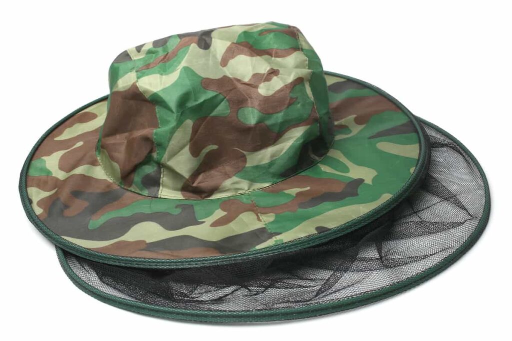 Mosquito Net Hat Upf 50 Sun Protection With Hidden Netting