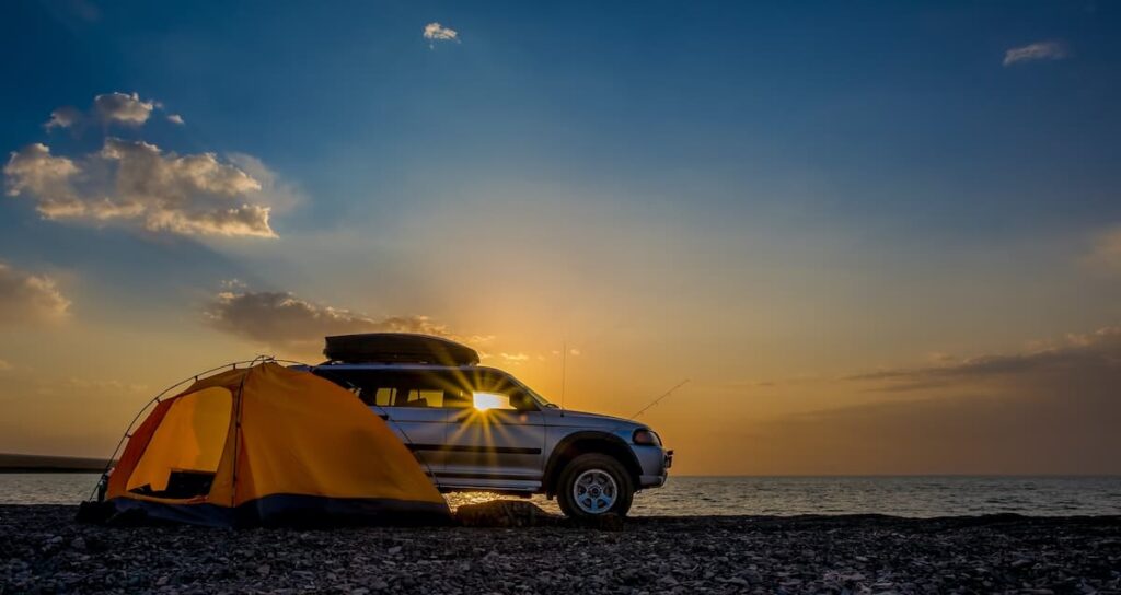 The Ultimate Car Camping Checklist: Pack Your Vehicle Like a Pro 2 Car camping on the coast.