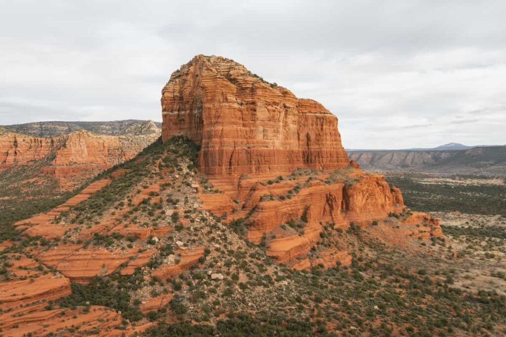 Coconino National Forest Camping Guide 1 The Courthouse Butte rock formation located in Coconino National Forest.