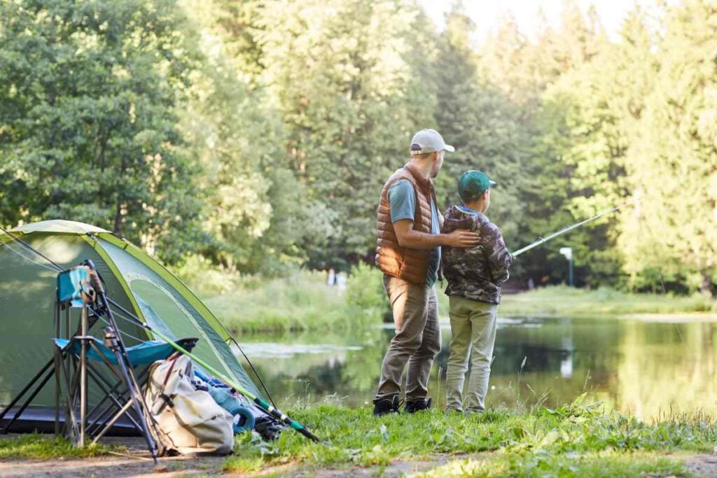 Camping and Fishing