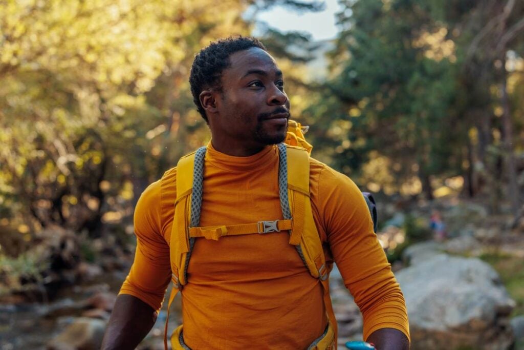 Sports Clothes While Hiking