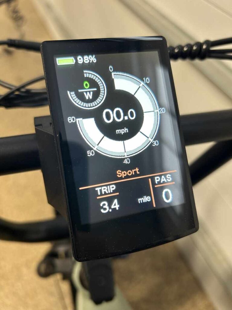 Rattan Ebike LCD Display Computer