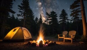 camping in New hampshire